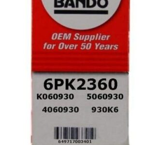 Bando USA 6PK2360 OEM Quality Serpentine Belt