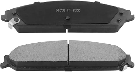 D1058 Metallic Front Brake Pad For Dodge Changer 20-06, Chrysler 300 20-05 - Image 5