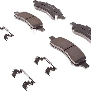 ACDelco Gold 17D1169ACHF1 Ceramic Front Disc Brake Pad Kit with Clips