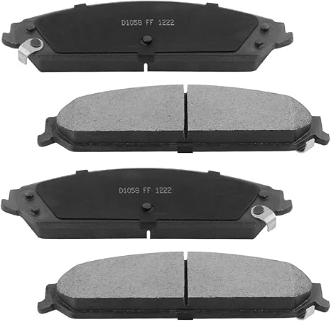 D1058 Metallic Front Brake Pad For Dodge Changer 20-06, Chrysler 300 20-05 - Image 4