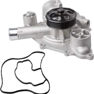 AUQDD AW6653 Professional Water Pump Kit With Gasket Fit For (Engine 5.7L/6.4L V8) 2011-2020 Chrysler 300/11-20 Dodge Challenger Charger Durango /11-20 Jeep Grand Cherokee