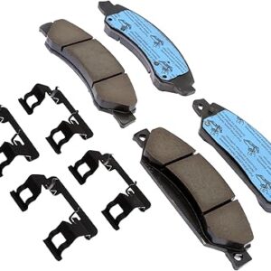 ACDelco Gold 17D1092CHF1 Ceramic Front Disc Brake Pad Kit with Clips